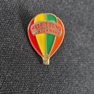 Walmart Keep It Going Hot Air Balloon Pin Enamel Lapel Pin